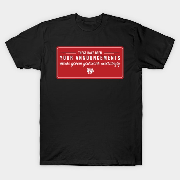 Govern Yourselves T-Shirt by WhatsTheTeaPod